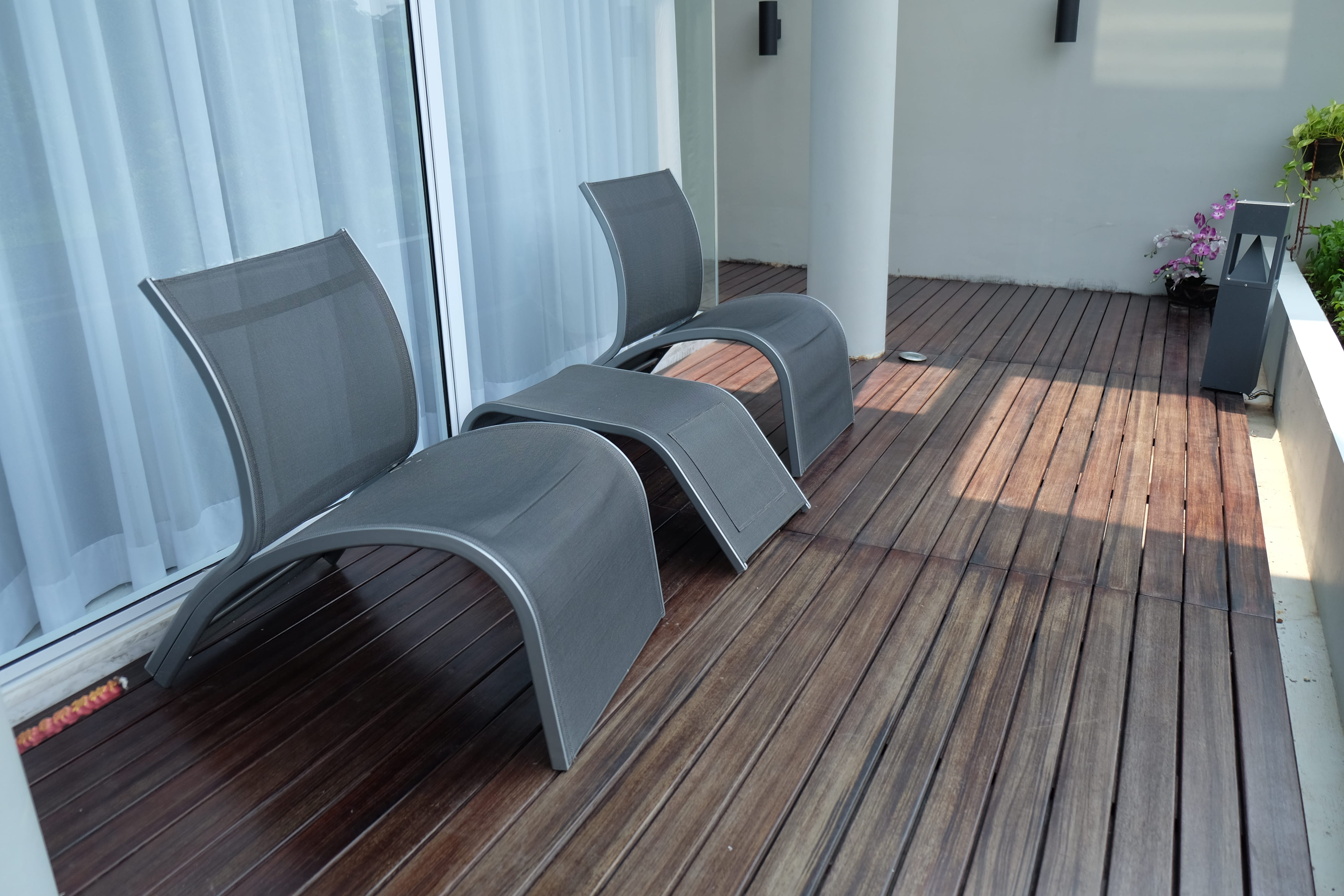 Balcony terrace deck